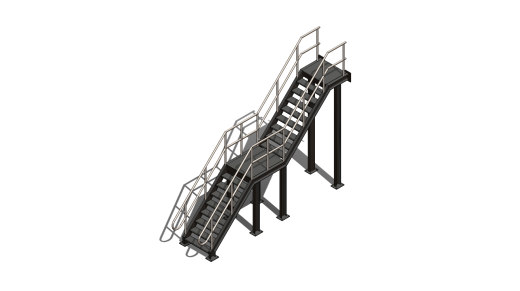 steel-stair仓库钢结构楼梯缩略图